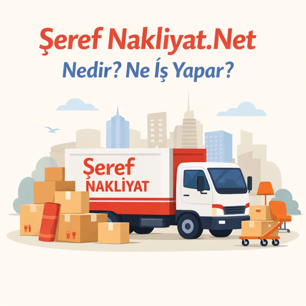 Şeref Nakliyat.Net Nedir? Ne İş Yapar?